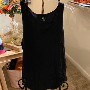 Gap black tank top size XL